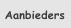Aanbieders