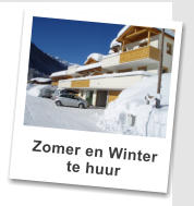 Zomer en Winter te huur